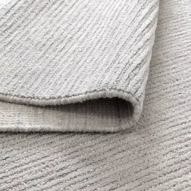 Stunning Organic Wool Grey Elevate Cut and Loop Pile 20mm Thick