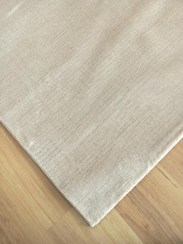High Quality Modern Plain Super Soft Feel Beige Izmir Plush Pile Floor Area Rugs