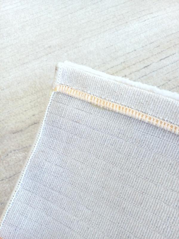 High Quality Modern Plain Super Soft Feel Cream Izmir Plush Pile Floor Area Rugs