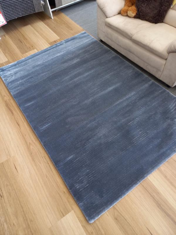 High Quality Modern Plain Super Soft Feel Slate Izmir Plush Pile Floor Area Rugs