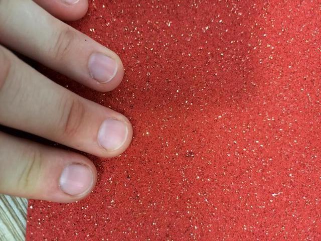 Red with Gold/Silver Glitter Expo Event Carpet Runner 2m x 30m Long Rolls Bulk Order - Online Only