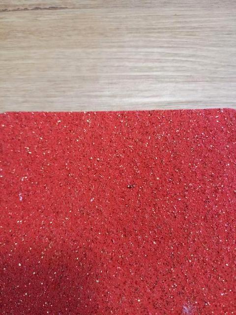Red with Gold/Silver Glitter Expo Event Carpet Runner 2m x 30m Long Rolls Bulk Order - Online Only