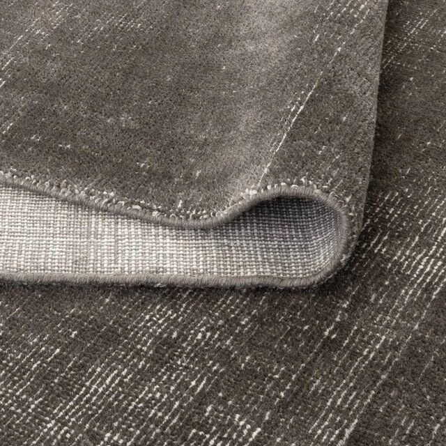 Luxury Indoor Outdoor Recycled Polyester Haven Grey Floor Rug