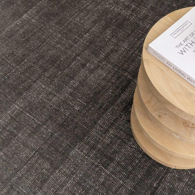 Luxury Indoor Outdoor Recycled Polyester Haven Grey Floor Rug