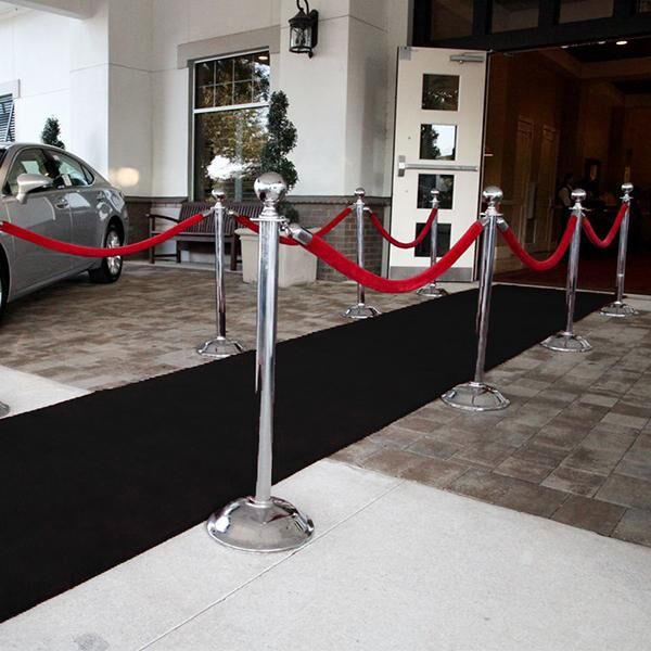 Hire of Black Carpet 1.2m x 6m, 8m, 10m or 12m Long for Weddings or Events