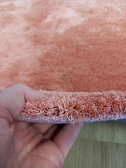 Super Soft n Cuddly 23mm Thick Pile Graduation Blush Modern Floor Rugs