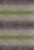 Super Soft n Cuddly 23mm Thick Pile Graduation Sand Green Modern Floor Rugs