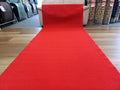 Red Expo Hollywood Event Runners 1.2m x 6, 8, 10 or 12m Long for Wedding Aisles Rubber Backed