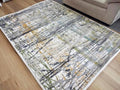 Rome Cream Green 14mm Thick Modern Design Floor Area Rugs