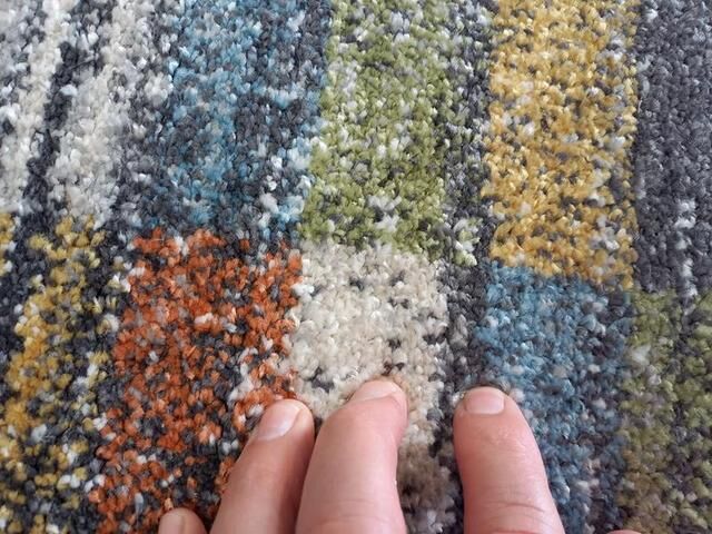 Rome Dark Grey Green 14mm Thick Modern Design Floor Area Rugs