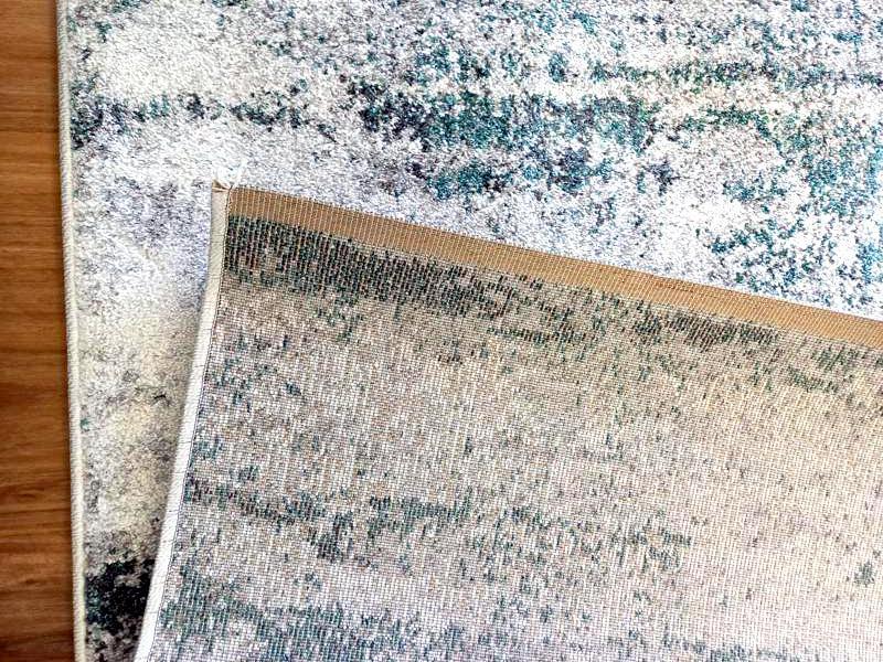Hall Runner 80cm wide by the Meter Modern Madeline Grey Green Abstract
