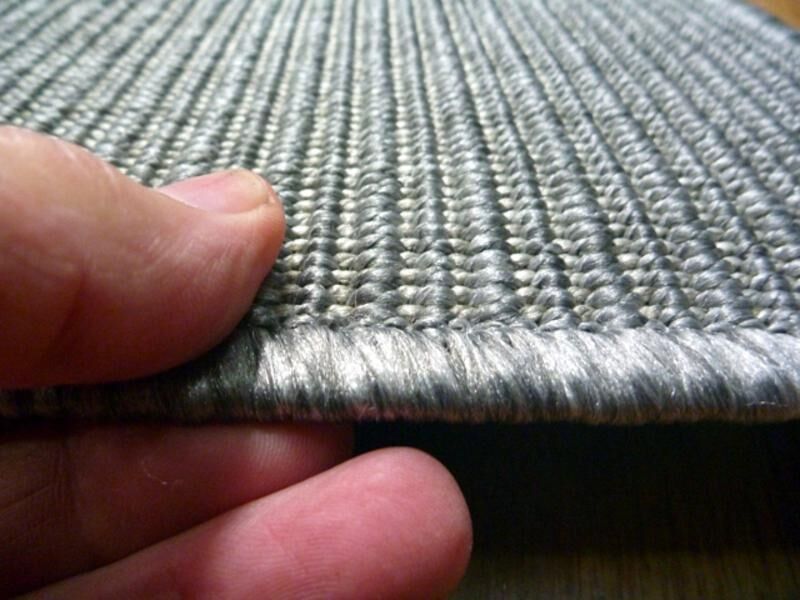 Clearance Runners Silver Grey Sisal Look Indoor Outdoor Runner