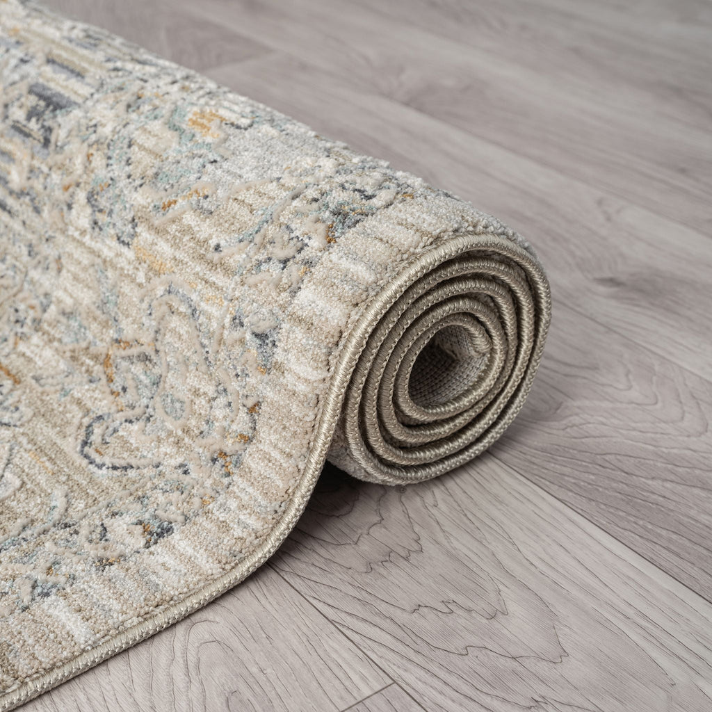Aubrey 6753 Taupe Runner by the Metre