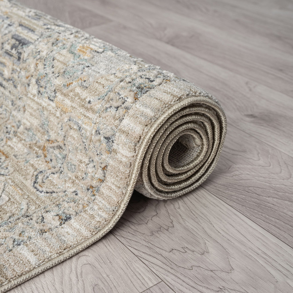 Aubrey 6753 Taupe Runner by the Metre