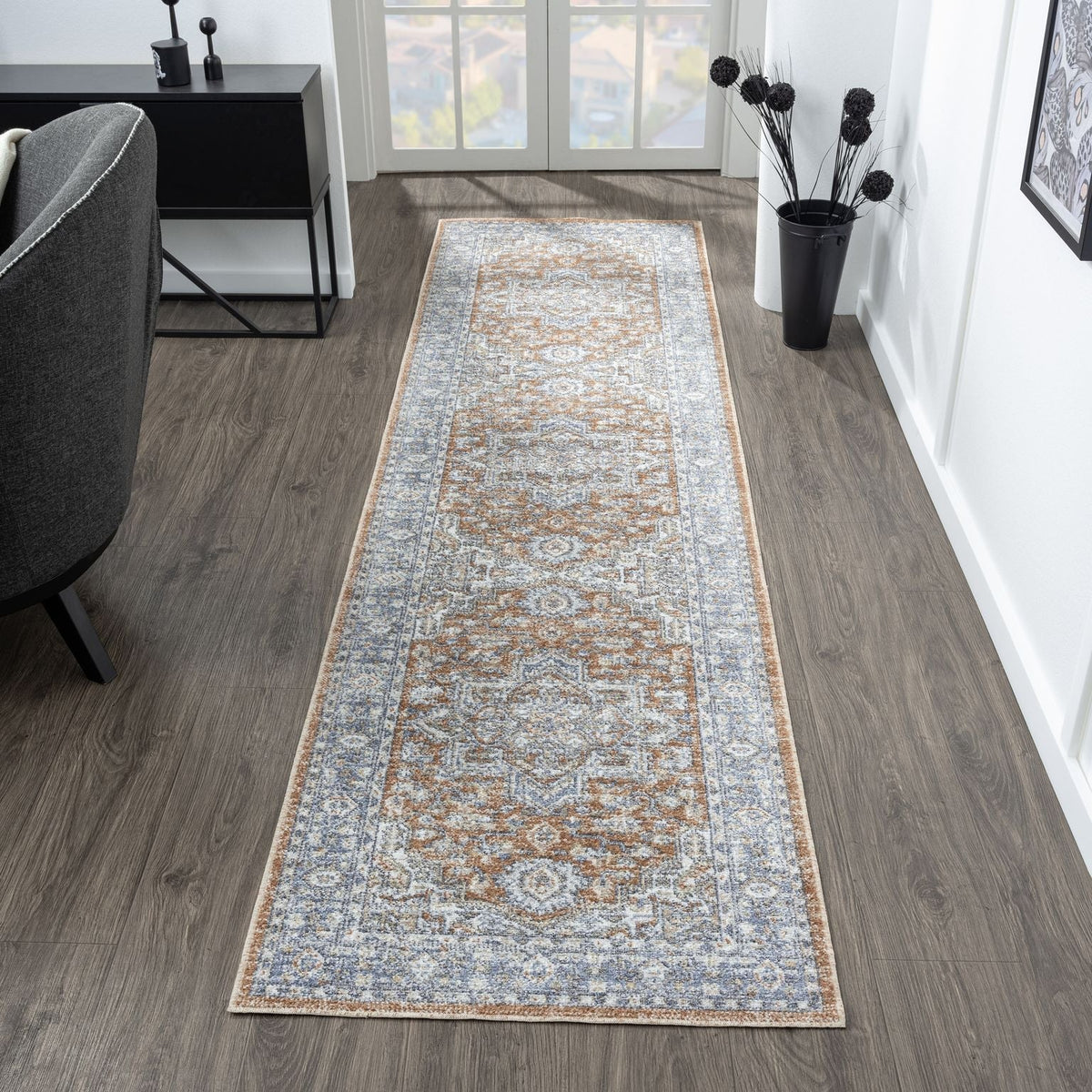 Easy 366 Indigo Runner by the Metre