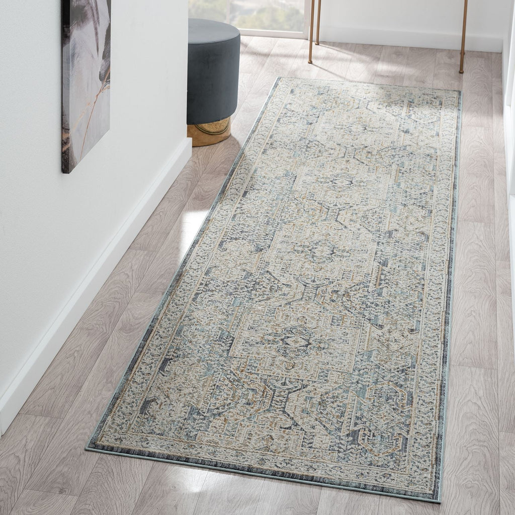 Aubrey 6752 Charcoal Runner by the Metre