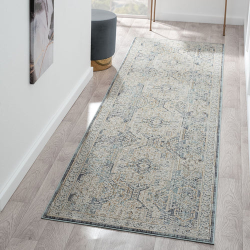 Aubrey 6752 Charcoal Runner by the Metre