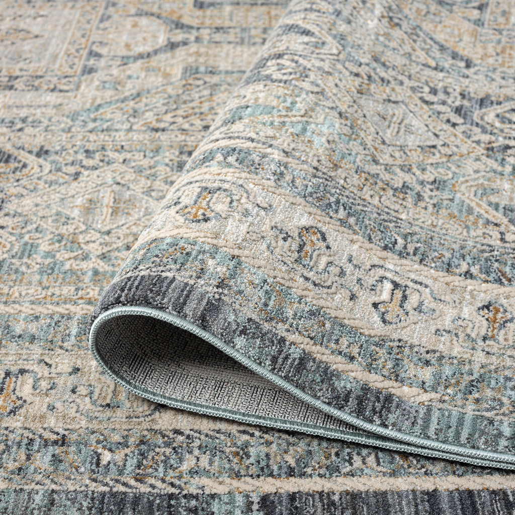 Aubrey 6752 Charcoal Runner by the Metre