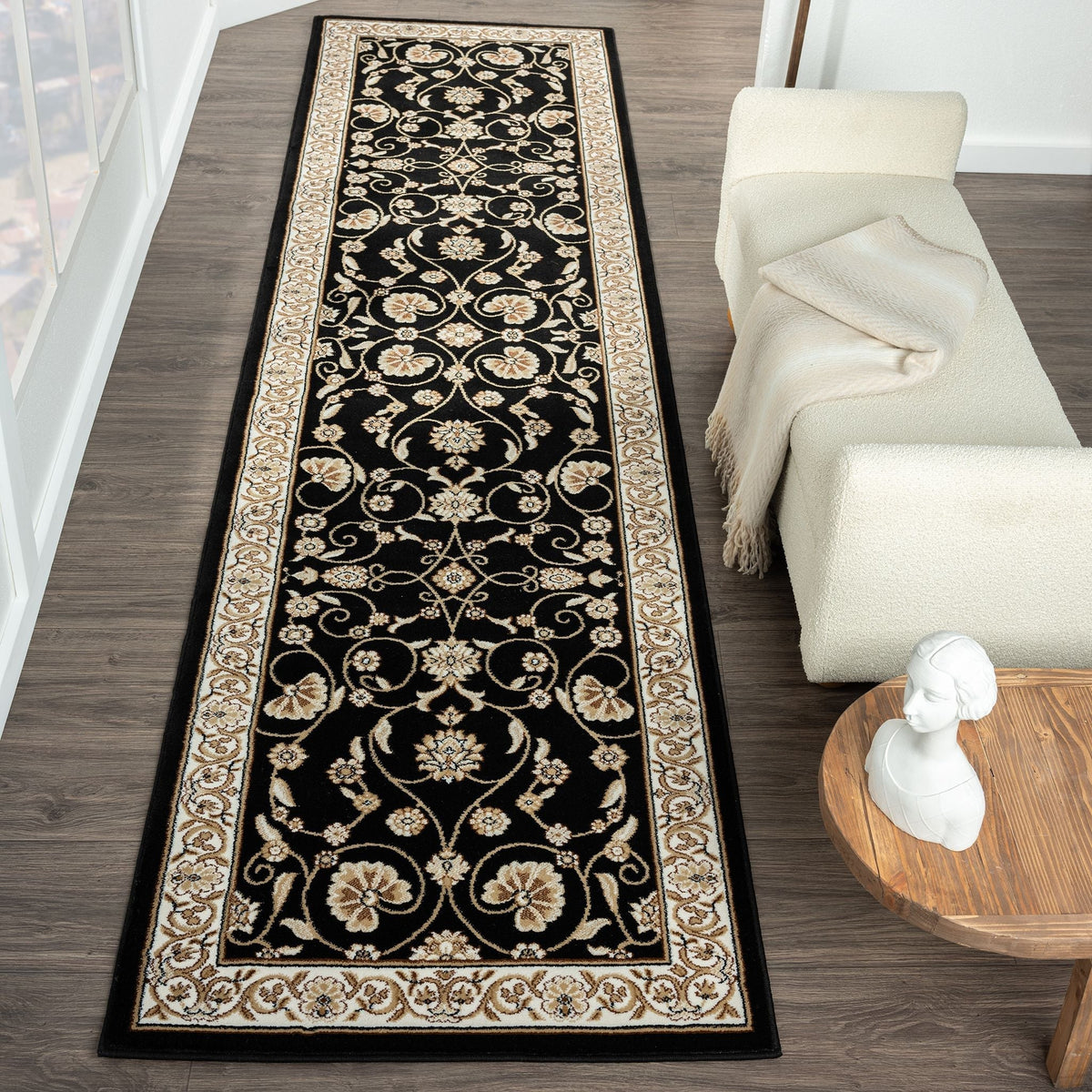 Estate 512 Black Runner by the Metre