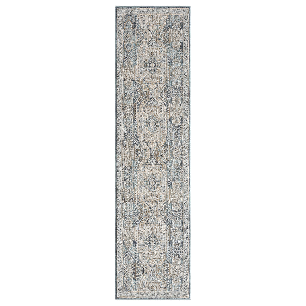 Aubrey 6752 Charcoal Runner by the Metre