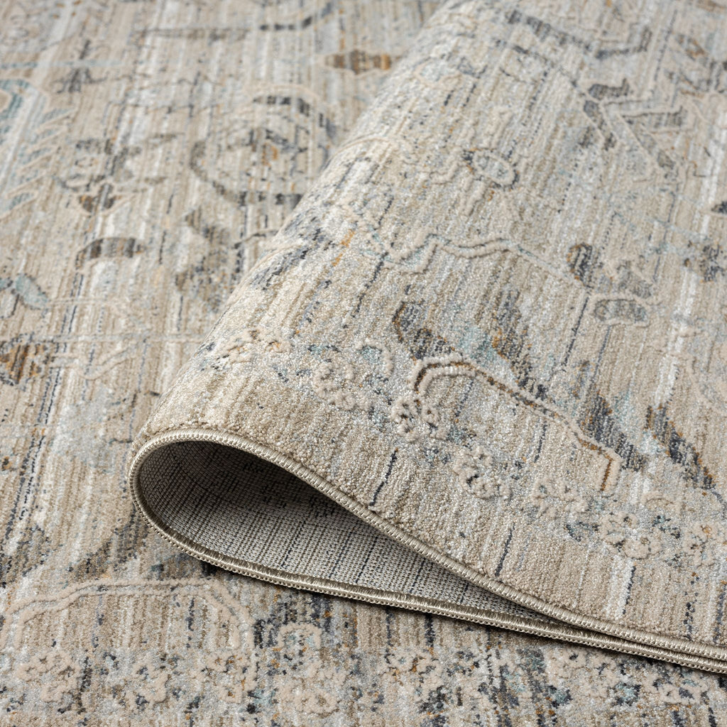 Aubrey 6755 Taupe Runner by the Metre