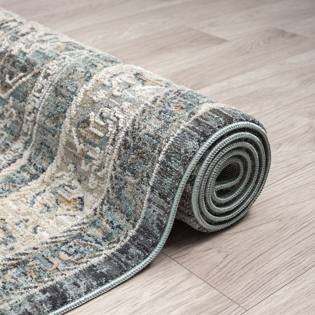 Aubrey 6752 Charcoal Runner by the Metre