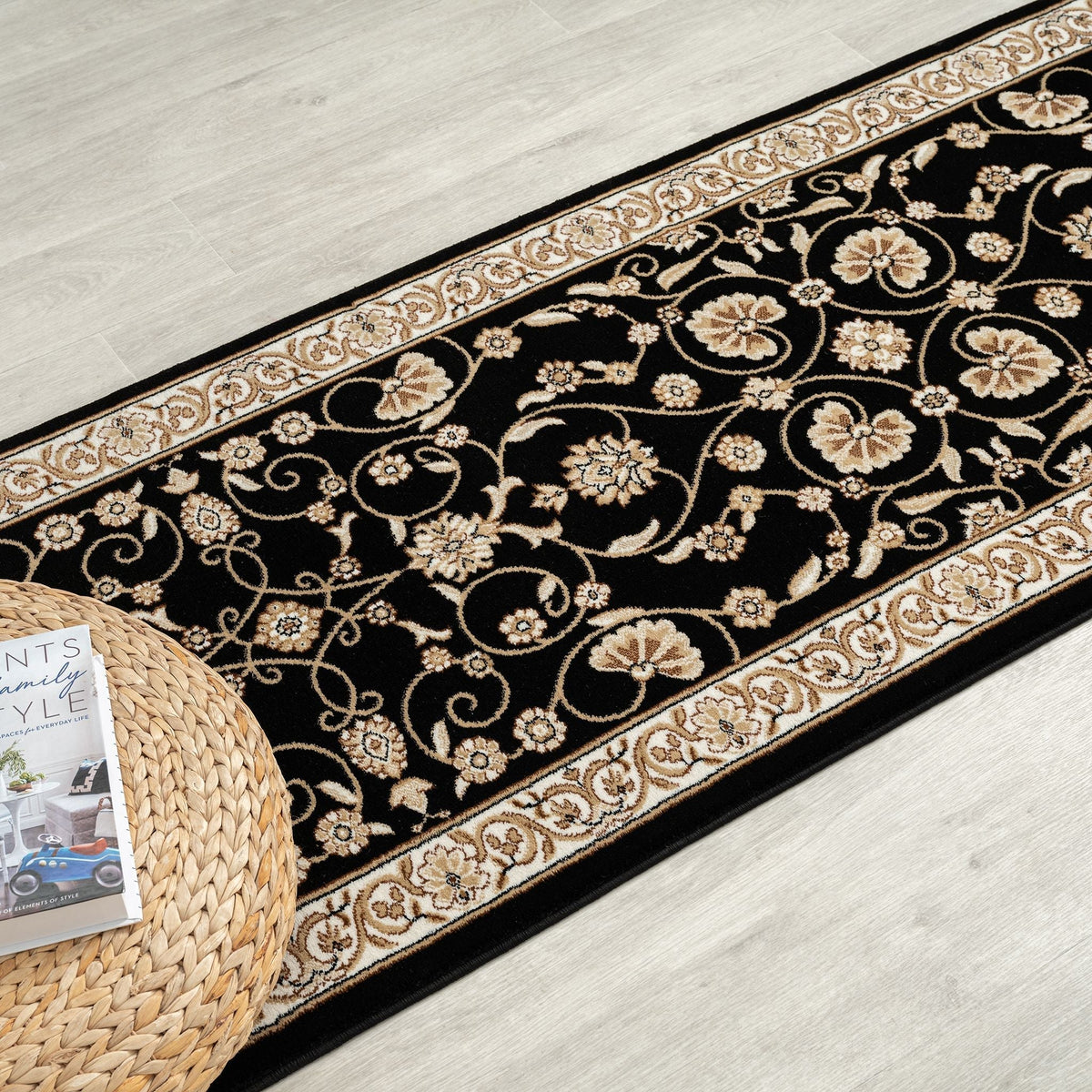 Estate 512 Black Runner by the Metre