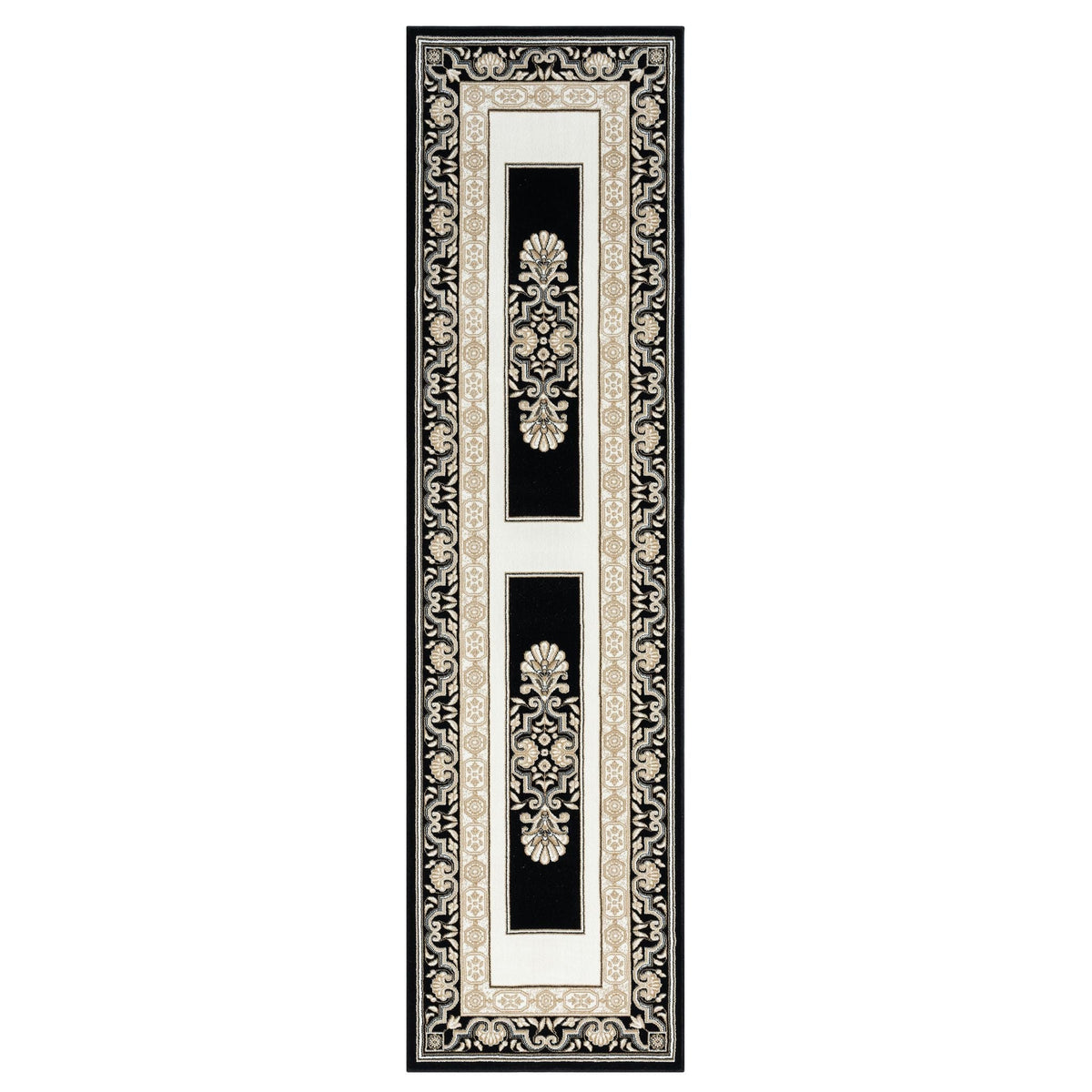 Royal 523 Black Runner by the Metre