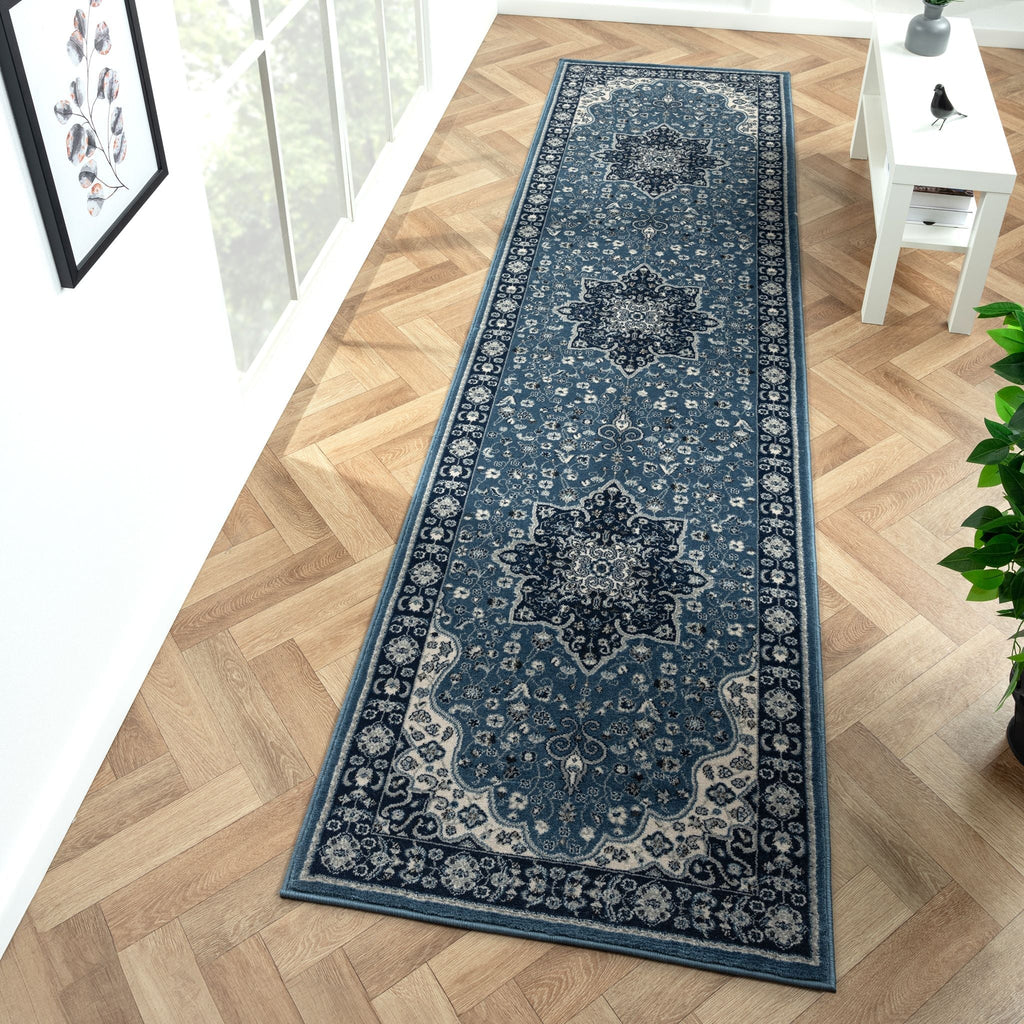 Sahara 895 Navy Runner by the Metre