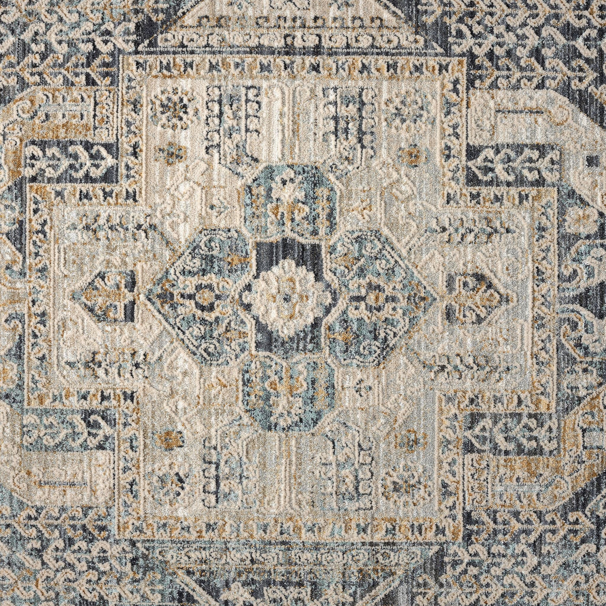 Aubrey 6752 Charcoal Runner by the Metre