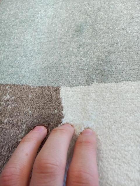 Contemporary Pastel Panels Design High Quality Floor Area Rug 10mm Thick