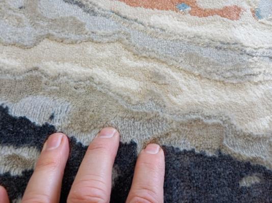 Super Soft Feel Fibers Thumb Multi Coloured Delight 9mm Thick Abstract Floor Area Rugs