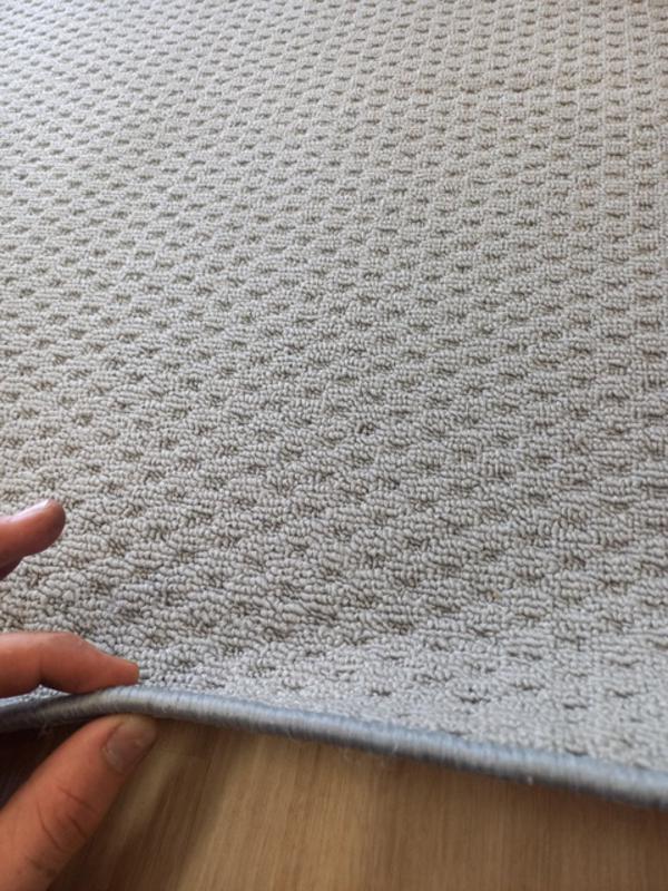 Clearance Carpet Hall Runner 80cm wide Plain Silver Grey Rubber Backed End of Rolls
